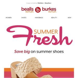 Summer Shoes for Less!