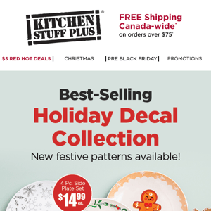 Best-Selling Holiday Decal Collection Back In Stock!