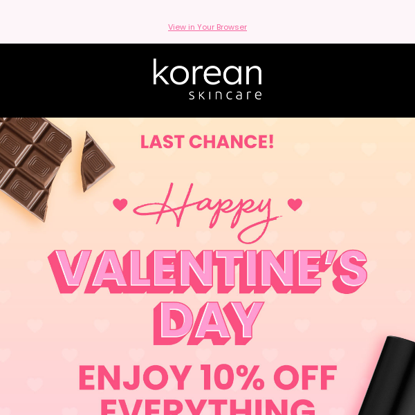 Ends Tonight: Last Day to Save 10% + Get a Free Perfume for Valentine's Day 💖