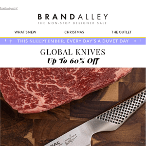 Prep like a professional with Global Knives