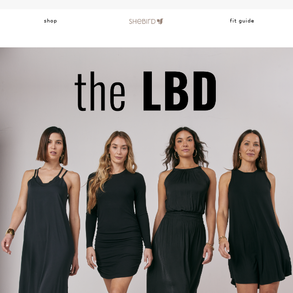 The LBD: the ultimate wardrobe staple - Shebird Shop