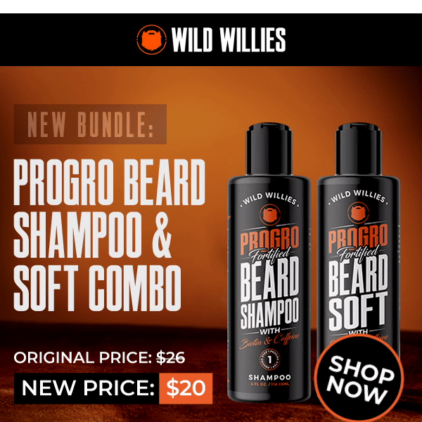 New drop: Ultimate Beard Care Duo for Only $20