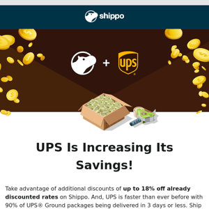Reduced UPS® Rates