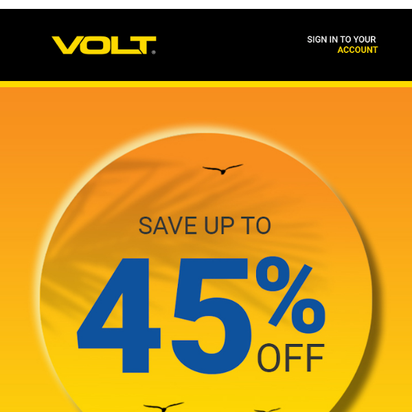 Take up to 45% off with these summer savings!