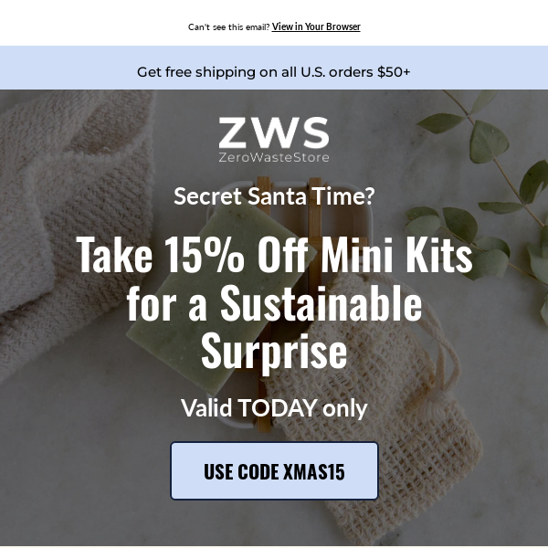 15% Off Kits 🤫 Secret Santa Savings