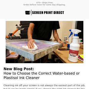 How To Choose The Correct Ink Cleaner For The Job 🎨