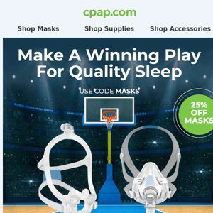 Deals on all-star CPAP gear... 🌟