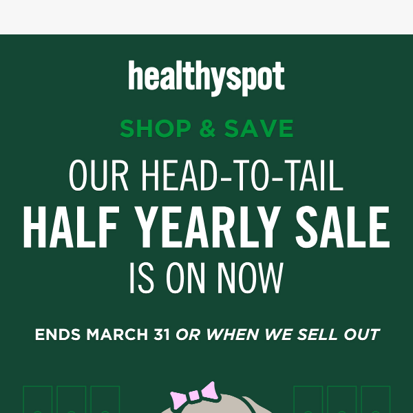 📢 Our Head-To-Tail Half Yearly Sale Is Here!