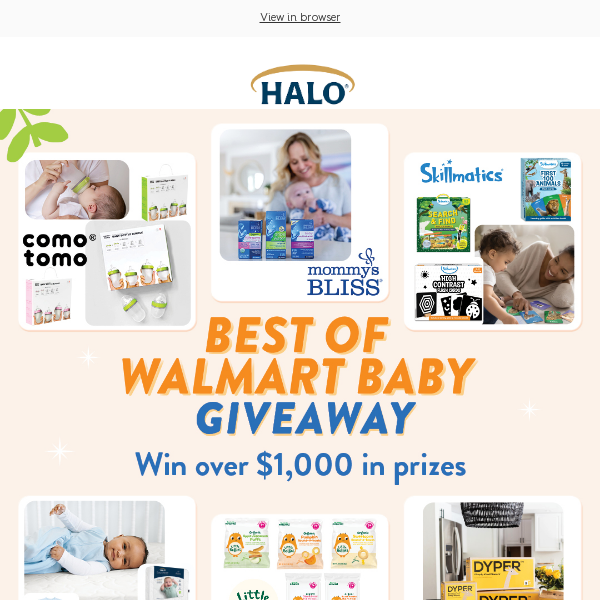 Win $1K+ in baby goodies 👶 🎊