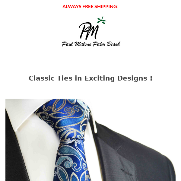 Classic Silk Ties of Spring 2023