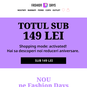 ✩ 25,413 produse sub 149 LEI ✩