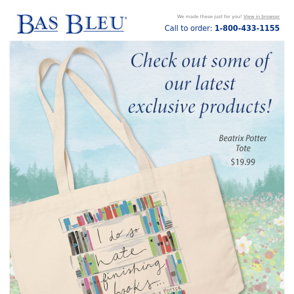 Bas Bleu - Latest Emails, Sales & Deals
