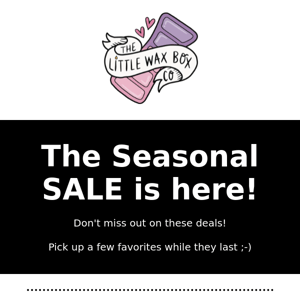 The BIG Summer SALE is HERE!