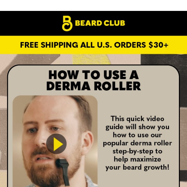 Watch now: How to use a Derma Roller