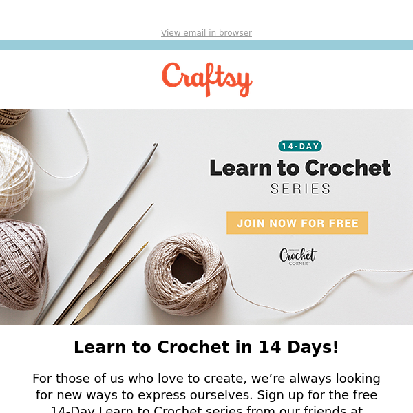 Learn a new craft in 14 days!