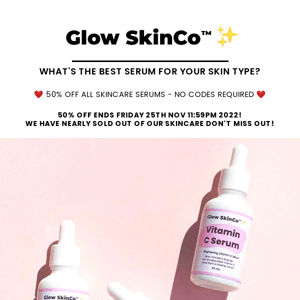 💗 50% Off Serums - Which Serum Is Best For Your Skin Typle? 💗