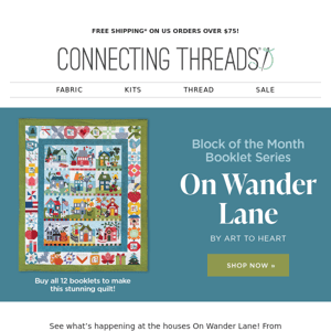 Back in stock! On Wander Lane