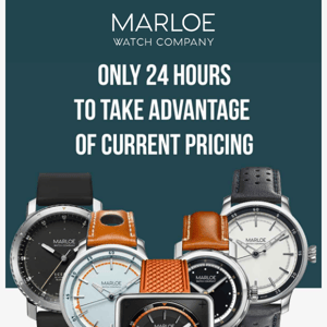 Only 24 Hours To Take Advantage...