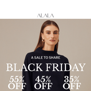 Black Friday Sale is here: Save up to 55%