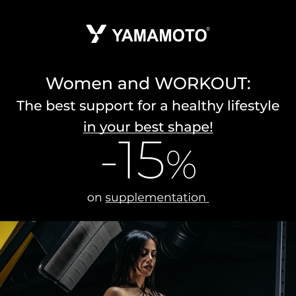 Yamamoto Nutrition, you'll find the best support with us!
