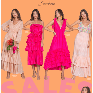 Sales : our bridesmaids dresses ❤️