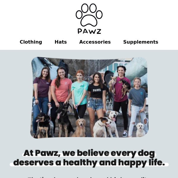 NEW: Pawz Supplements! 🔥