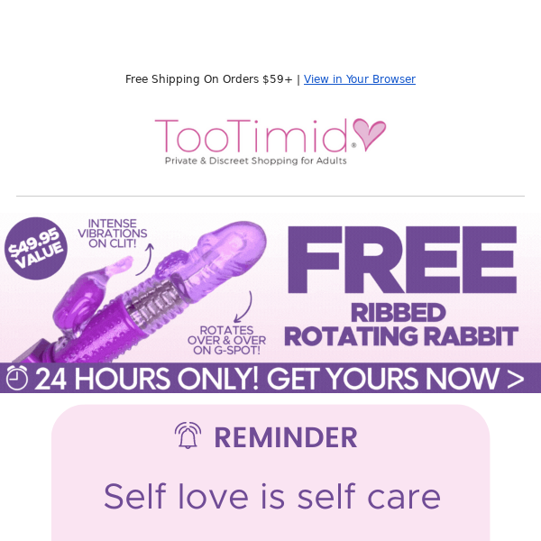 More Self-Love For Masturbation May 💖