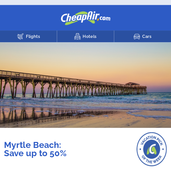 Myrtle Beach Hotels for Spring - Save up to 50%
