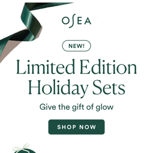 Unveiling Limited Edition Holiday Sets from OSEA International 🎁