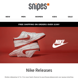 🚨 Release Alert: Nike Dunk, Cortez, and Lebron NXXT Gen