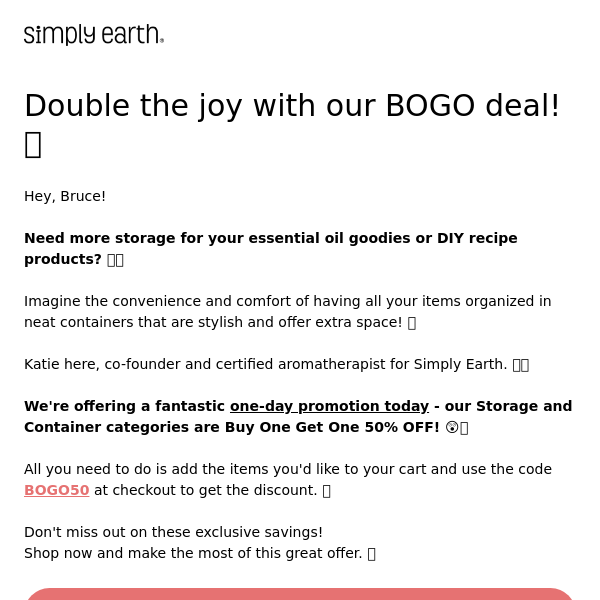 Get organized with our BOGO deal 📦🎉