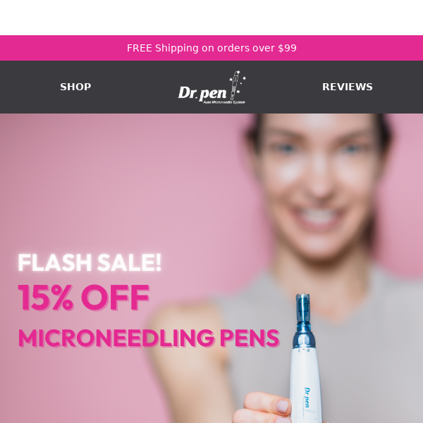 Flash Sale⚡15% OFF Microneedling Pens!