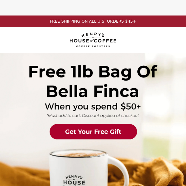 Don't Miss Out: FREE Bella Finca ☕️