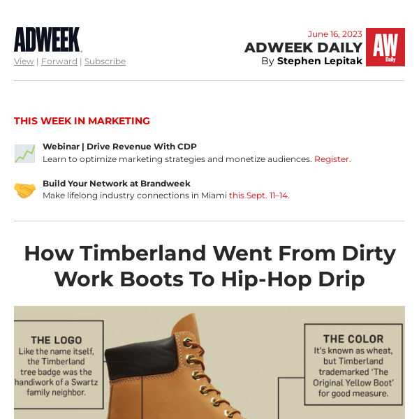 The Timeline of Timberland - Adweek