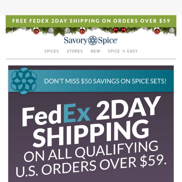Don't Miss Your FREE 2Day Shipping Upgrade! Get It In Time For The Holidays