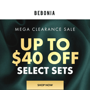 Don't miss out on our MEGA clearance event!