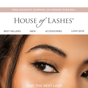 Find the best lashes for your eye shape