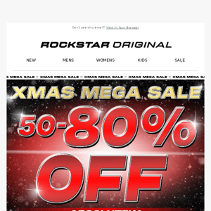 🤑XMAS MEGA SALE🤑 50-80% OFF ABSOLUTELY EVERYTHING