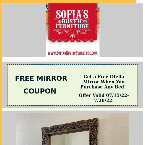 Free Mirror Coupon!