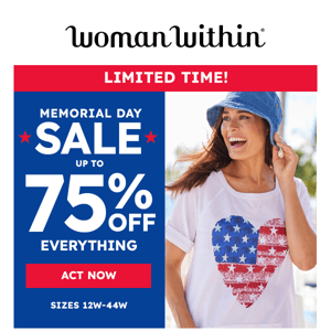 🤑Snag the Best Deals with Our Memorial Day Sale!