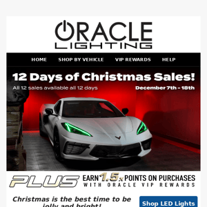 12 Days of Christmas Sales!