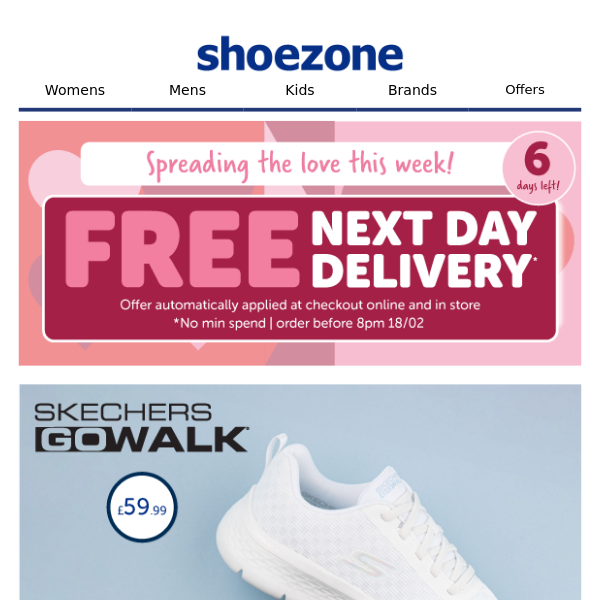 SAVE £20 on selected Skechers trainers inside!
