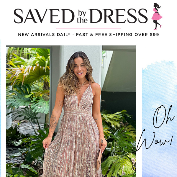 New Stunning Sequin Dress Arrival with Free Shipping at SavedDress!