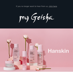 Nou! HANSKIN - Korean Brand, acum la my Geisha