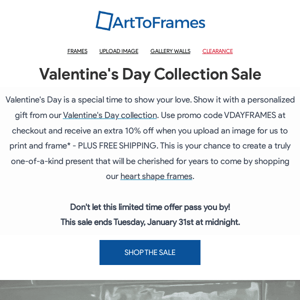 💝 Save an extra 10% off our Valentine's Day Collection
