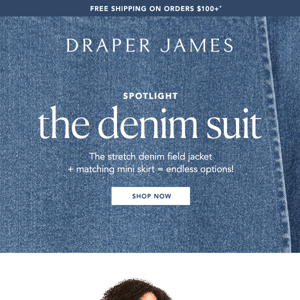 Spotlight: The Denim Suit