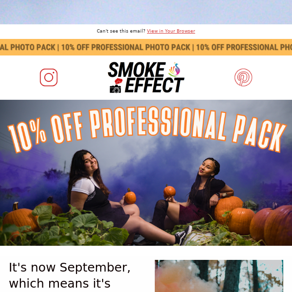 Deal of the Week: 10% OFF Professional Photography Pack ✨