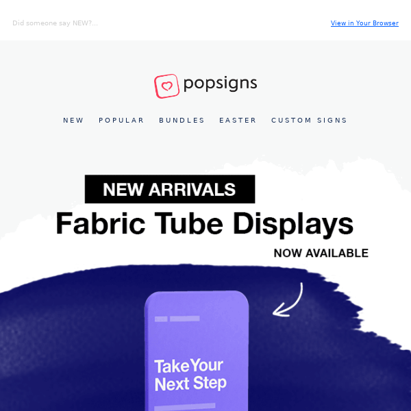 Popsigns.co, we’ve got just the thing for you. 👌