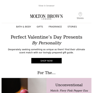 Seeking The Perfect Match? | Valentine’s Day Gifts For All