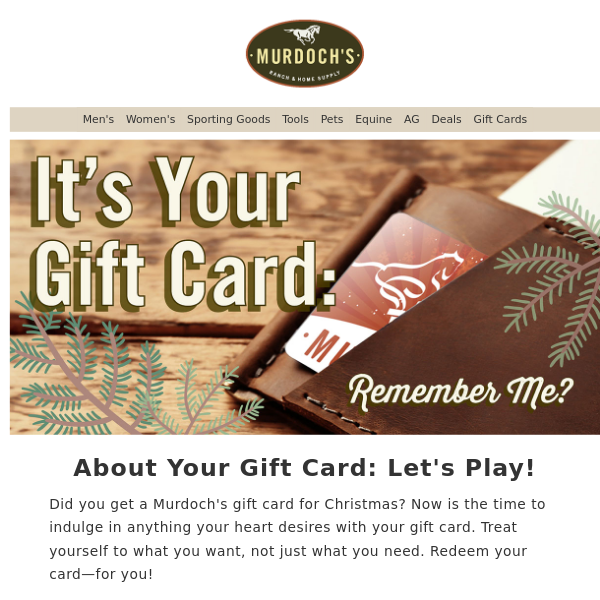 Your Gift Card: Check the Balance + Start Shopping